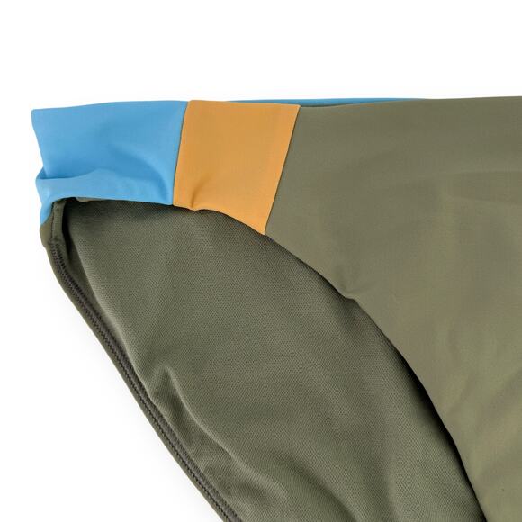 Prana Tulum UPF 50+ Colorblock Bikini Bottoms Sz M Agave Green Swim Bathing Suit - Picture 3 of 7